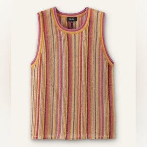 ME+EM Metallic Textured Tank